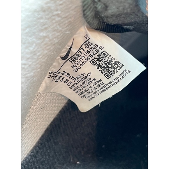 Nike Air Force 1 '07 LV8 Winterized Low Sneakers Mens 10 - Picture 8 of 8